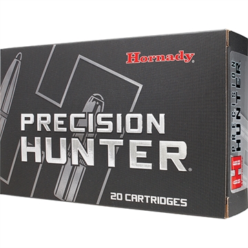 Picture of Hornady Precision Hunter Rifle Ammo 25 Creedmoor 128 gr. ELD-X 20 rd. 81422