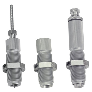 Picture of Hornady Custom Grade Series II 3 Die Set for 45 Colt Includes Sizer Seater Expader 546582