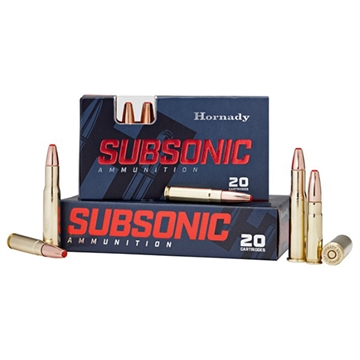 Picture of Hornady Subsonic Rifle 450Bushmaster 395gr Sub X 20 Per Box/10 Case 82247