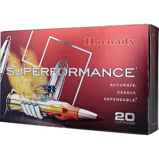 Picture of Hornady Superformance Rifle Ammo 22 Creedmoor 65 gr. CX 20 rd. 83413 090255834130