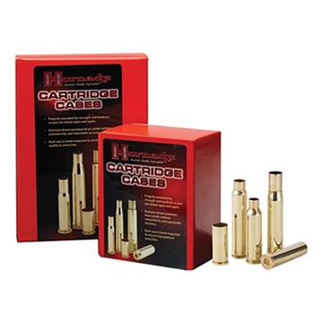 Picture of Hornady Unprimed Brass Rifle Cartridge Cases .270 Win 1500/ct Box 8635B