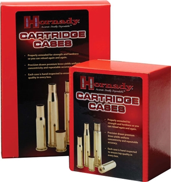 Picture of Hornady Unprimed Brass Rifle Cartridge Cases .25-35 Win 50/Box 86101