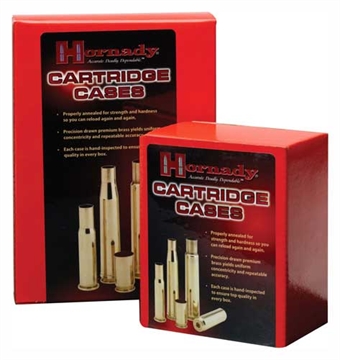Picture of Hornady Unprimed Brass Rifle Cartridge Cases .30 Nosler 20/rd 86706