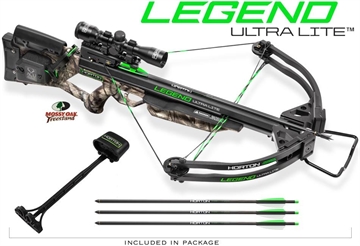 Picture of Horton Legend Ultra Lite Crossbow with 4x32 Multi-Line Scope and ACUdraw - Mossy Oak Treestand NH15050-7552