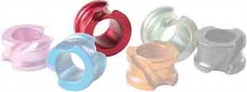 Picture of HOT SHOT ARCHERY RED ACCU-PEEP 1/4" LARGE W/ANGULAR GROOVES! EP06
