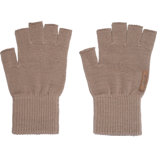 Picture of Hot Shot Hot Shot Lamb Chop Fingerless Gloves Brown 00-16OC 00-160C
