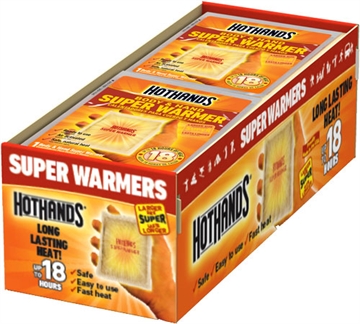 Picture of HOTHANDS BODY/HAND SUPER WARMER 18 HR HEAT 1 PER PACK ( 40 PACKS PER BOX ) HH1ED240E-BOX