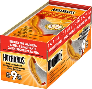 Picture of HOTHANDS INSOLE WARMER 9 HR HEAT 1 PAIR PER PACK ( 16 PACKS PER BOX ) HFINSPDQ-BOX