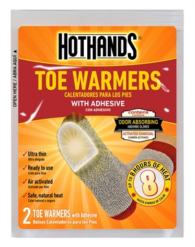 Picture of HOTHANDS TOE WARMER 8 HR HEAT 1 PAIR PER PACK ( 40 PACKS PER BOX ) TT240-UBOX TT240U