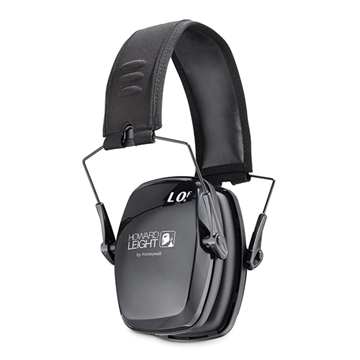 Picture of Howard Leight Leightning Ultra-Slim Passive Muff 23 dB Over the Head Black Adult R01523