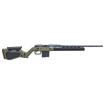 Picture of Howa M1500 Hera 308 Win 5+1 24" Heavy Threaded Barrel, Black Rec, OD Green & Black Hera H7 Chassis Stock HHERA308HBODG