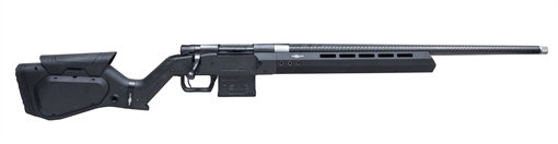 Picture of Howa M1500 Hera 6.5 Creedmoor 5+1 24" Carbon Fiber Threaded Barrel, Black Rec, Black Hera H7 Chassis Stock HHERA65CCFBLK