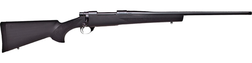 Picture of Howa M1500 Hogue Full Size 6.5 Creedmoor 5+1 24" Blued Heavy Barrel, Blued Drilled & Tapped Stainless Steel Receiver, Hogue OverMolded Black Synthetic Stock, Right Hand HGR72502