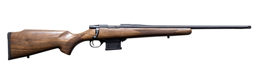 Picture of Howa M1500 Mini Action Hunter Full Size 6.5 Grendel 5+1 22" Blued Threaded Barrel, Blued Drilled & Tapped Steel Receiver, Walnut Fixed Stock, Right Hand HWH65G