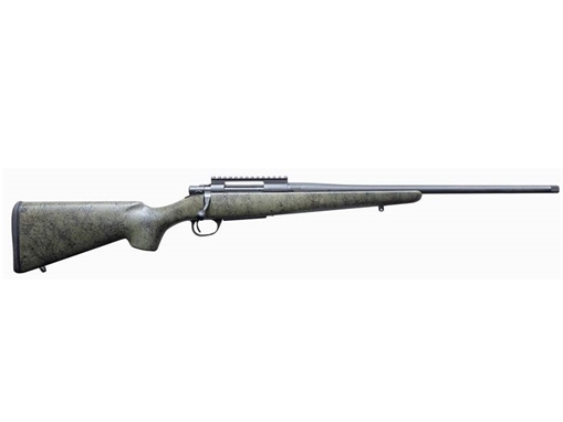 Picture of Howa 1500 Superlite Full Size 6.5 Creedmoor 5+1 20" Blued Threaded Barrel, Blued Picatinny Rail Steel Receiver, Green w/Black Webbing Fixed Stocky's Synthetic Stock HCSL65CRGRN