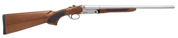 Picture of Legacy Sports Citadel Boss SxS Shotgun 20ga 3" Chamber 2rd Capacity 18.5" Barrel Nickel Walnut Stock CITSBS2018NKL