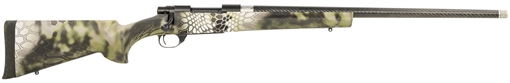 Picture of Howa M1500 HS Precision 6.5 Creedmoor 5+1 24" Threaded Carbon Fiber Barrel, Black Rec, Kryptek Altitude HS Precision Stock HGCF65CKAC