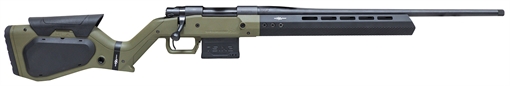 Picture of Howa M1500 Hera 308 Win 5+1 22" Threaded Barrel, Black Rec, OD Green & Black Hera H7 Chassis Stock HHERA308ODG