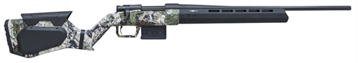 Picture of Howa Hera H7 Full Size 308 Win 5+1 22" Black Threaded Barrel, Matte Blued Drilled & Tapped Receiver, XK7 Kings Camo w/Black Webbing Adjustable Synthetic Stock, Right Hand HHERA308XK7