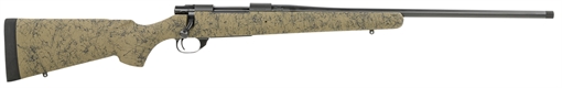 Picture of Howa M1500 HS Precision 308 Win 5+1 22" Threaded Barrel, Black Metal Finish, Green with Black Webbing Fixed HS Precision Stock HHS43163