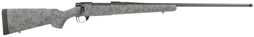 Picture of Howa M1500 HS Precision 300 Win Mag 3+1 24" Blued Threaded Barrel/Rec, Gray with Black Webbed HS Precision Stock HHS43331