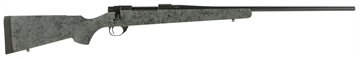 Picture of Howa M1500 HS Precision 6.5 Creedmoor 5+1 22" Barrel, Black Steel Receiver, Gray w/Black Webbing HS Precision Synthetic Stock HHS62501