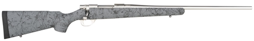 Picture of Howa M1500 HS Precision 6.5 Creedmoor 5+1 22", Stainless Steel Metal Finish & Gray Black Webbed Fixed HS Precision Stock HHS62511