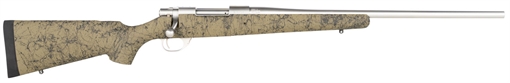 Picture of Howa M1500 HS Precision 308 Win 5+1 22", Stainless Steel Metal Finish & Green Black Webbed Fixed HS Precision Stock HHS63113