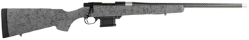 Picture of Howa M1500 Mini Action Full Size 6 ARC 5+1 20" Black Threaded Barrel, Matte Blue Steel Receiver Drilled & Tapped, HS Precision Gray Synthetic Stock HHSCF6ARCGRYBLK
