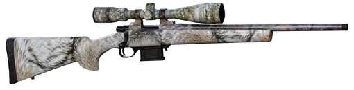 Picture of Howa M1500 Mini Action Full Size 7.62x39mm 5+1 20" Yote Heavy Barrel, Yote Drilled & Tapped Steel Receiver, Yote Fixed HTI Synthetic Stock, Nikko Stirling GamePro 4-12x40mm HMA70722FY