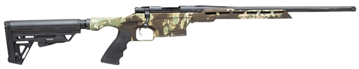 Picture of Howa M1500 Mini Excel Lite 350 Legend 3+1 16.25" Blued Heavy Threaded Barrel, Blued Drilled & Tapped M-LOK Handguard, Kratos Camo Synthetic Adj Luth-AR Stock, Black Polymer Grip, Right Hand HMXL350KAC