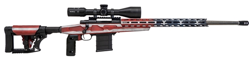 Picture of HOWA HOWA M1500 25 CM 24IN BARREL US FLAG HB T/C APC NDSI41650LRHF W/ 2 GRIPS 3 MAGS BIPOD HCRA25CRUSAMDT HCRA25CRUSAMDT