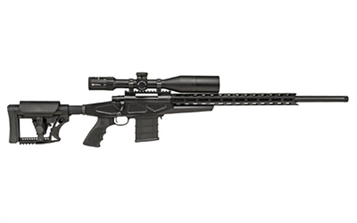 Picture of HOWA HOWA M1500 25 CM 24IN BARREL BLACK HB T/C APC NDSI41650LRHF W/ 2 GRIPS 3 MAGS HCRA25CRBLKMDT HCRA25CRBLKMDT