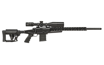 Picture of HOWA HOWA M1500 25 CM 24IN BARREL BLACK HB T/C APC NDSI41650LRHF W/ 2 GRIPS 3 MAGS HCRA25CRBLKMDT HCRA25CRBLKMDT