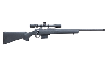 Picture of Howa USA M1500, Bolt Action Rifle, 22 ARC, 22" Threaded Barrel, 1/2x28 Thread Pitch, Synthetic Stock, Matte Finish, Black, 5 Rounds, Includes Gamepro 4-12x40 Scope HMA22ARCBLKGP
