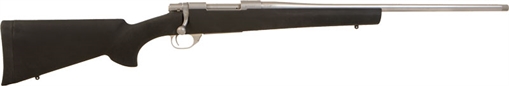 Picture of Howa M1500 Hogue Full Size 6.5 Creedmoor 5+1 22" Stainless Steel Threaded Barrel, Drilled & Tapped Stainless Steel Receiver, Hogue OverMolded Black Synthetic Stock, Right Hand HGR72512