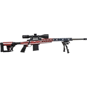 Picture of Howa Howa M1500 APC Carbon Flag Rifle 6.5 Creedmoor 24 in. US Flag HCRACF65CUSA