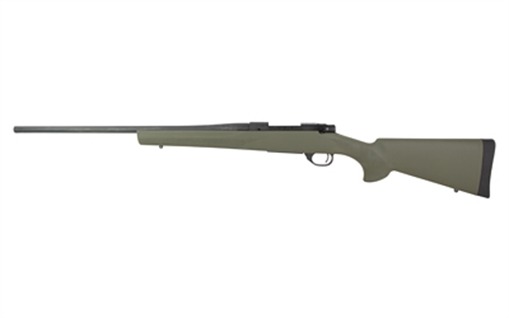 Picture of Howa M1500 Hogue Rifle 25 Creedmoor 5rd Capacity 22'' Threaded Barrel Green Hogue Stock HGR25CRG