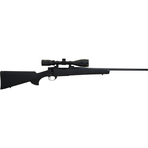 Picture of Howa M1500 Gamepro Gen2 7mm-08 Rem 4+1 22" Barrel, Blued Steel Receiver, Black Hogue OverMolded Synthetic Stock Includes Nikko Stirling GamePro 3.5-10x44mm Scope HGP2708B