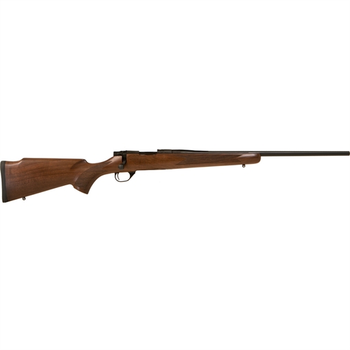 Picture of Howa USA M1500, Bolt Action Rifle, 22 ARC, 22" Threaded Barrel, 1/2x28 Thread Pitch, Walnut Stock, Matte Finish, Black, 5 Rounds HWH22ARC