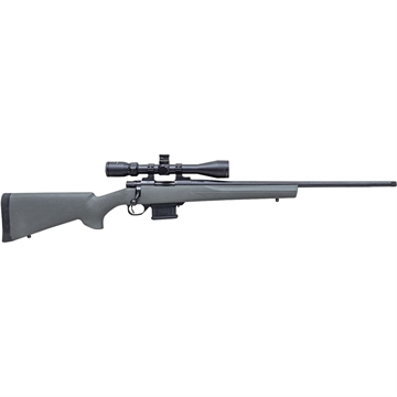 Picture of Howa USA M1500, Bolt Action Rifle, 22 ARC, 22" Threaded Barrel, 1/2x28 Thread Pitch, Green Synthetic Stock, Matte Finish, Black, 5 Rounds, Includes Gamepro 4-12x40 Scope HMA22ARCGGP
