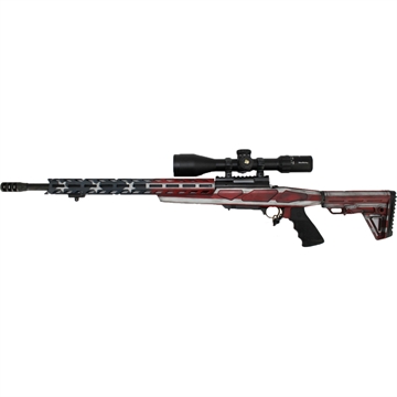 Picture of Howa Howa M1500 Mini APC Rifle 223 Rem. 20 in. USA Flag Package HCRA70220USA