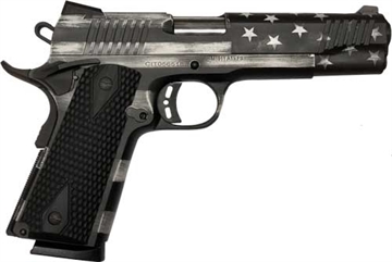 Picture of HOWA M1911 GOVERNMENT 9MM CERAKOT USA FLAG GRAY SCALE CIT9FUSGAC