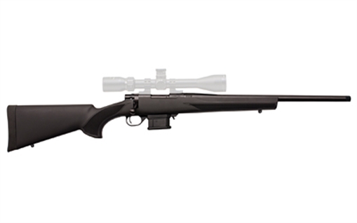 Picture of Howa M1500 Mini Action 6mm ARC 5+1 22" Black Steel Threaded Barrel, Matte Blue Steel Receiver Drilled & Tapped, Fixed HTI Matte Black Synthetic Stock HMA6ARCSB