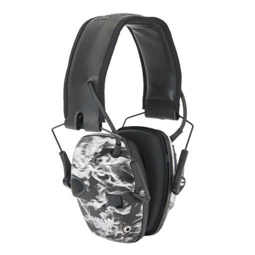 Picture of Howard Leight Impact Sport, Electronic Earmuff, Folding, Smoke Finish R-02531