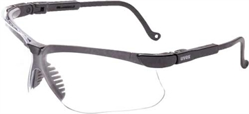 Picture of HOWARD LEIGHT LEIGHT GENESIS GLASSES BLACK FRAME/CLEAR LENS R-03570