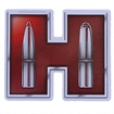 Picture of HORNADY RED H TRANSFER STICKER 98013