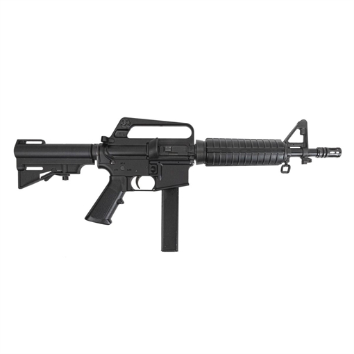 Picture of H&R 635 HGA 9MM 10.5IN BBL A1 SIGHTS BLK 30RD  COLT STYLE MAG CAR STYLE PISTOL BRACE HR51655158977