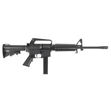 Picture of H&R Retro 635 Carbine 9mm Luger 32rd Magazine(1) 16" Threaded Barrel 1:10 Twist Black HR51655152852