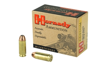 Picture of Hornady Hornady Custom Pistol Ammo 10mm Auto 180 gr. XTP Jacket Hollow Point 20 rd. 9126